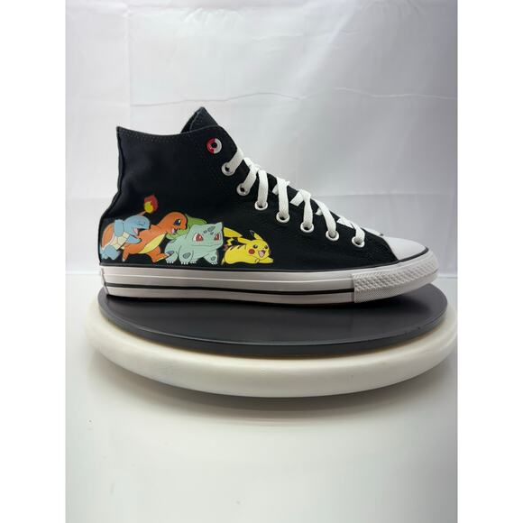 Converse x Pokémon First Partners Chuck Taylor All Star Mens 10 Womens 12 Shoes - Picture 6 of 13